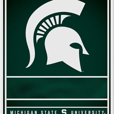 NCAA Michigan State Spartans Personalized Custom Metal Parking Sign Wall Decor Indoor Ourdoor 6 NCAA Michigan State Spartans Personalized Custom Metal Parking Sign Wall Decor Indoor Ourdoor 6
