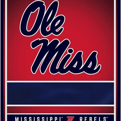NCAA Mississippi Rebels Personalized Custom Metal Parking Sign Wall Decor Indoor Ourdoor 6 NCAA Mississippi Rebels Personalized Custom Metal Parking Sign Wall Decor Indoor Ourdoor 6