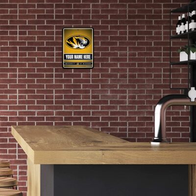 NCAA Missouri Tigers Personalized Custom Metal Parking Sign Wall Decor Indoor Ourdoor 3 NCAA Missouri Tigers Personalized Custom Metal Parking Sign Wall Decor Indoor Ourdoor 3
