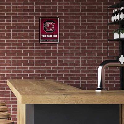 NCAA South Carolina Gamecocks Personalized Custom Metal Parking Sign Wall Decor Indoor Ourdoor 3 NCAA South Carolina Gamecocks Personalized Custom Metal Parking Sign Wall Decor Indoor Ourdoor 3