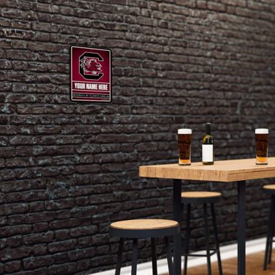 NCAA South Carolina Gamecocks Personalized Custom Metal Parking Sign Wall Decor Indoor Ourdoor 4 NCAA South Carolina Gamecocks Personalized Custom Metal Parking Sign Wall Decor Indoor Ourdoor 4