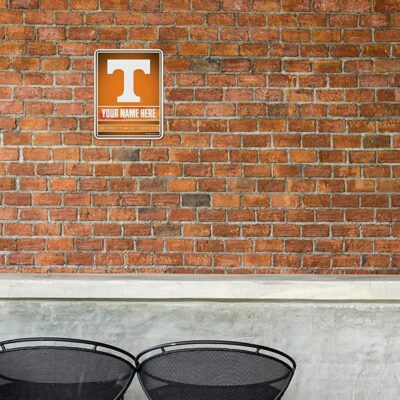 NCAA Tennessee Volunteers Personalized Custom Metal Parking Sign Wall Decor Indoor Ourdoor 1