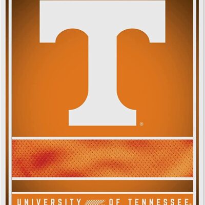 NCAA Tennessee Volunteers Personalized Custom Metal Parking Sign Wall Decor Indoor Ourdoor 6