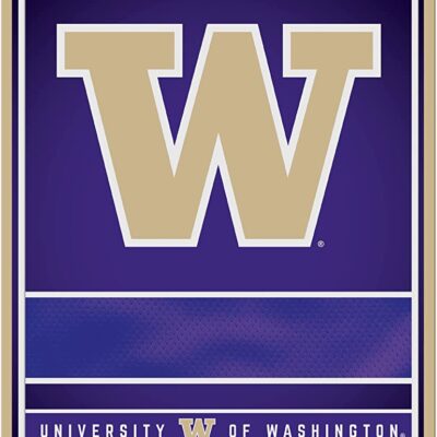 NCAA Washington Huskies Personalized Custom Metal Parking Sign Wall Decor Indoor Ourdoor 6 NCAA Washington Huskies Personalized Custom Metal Parking Sign Wall Decor Indoor Ourdoor 6