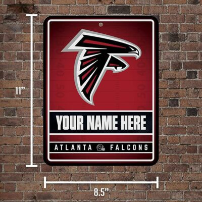 NFL Atlanta Falcons Personalized Custom Metal Parking Sign Wall Decor Indoor Ourdoor 5 NFL Atlanta Falcons Personalized Custom Metal Parking Sign Wall Decor Indoor Ourdoor 5