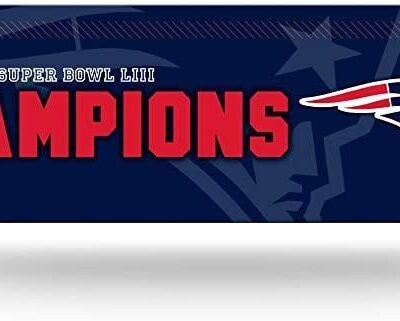 NFL New England Patriots Metal Street Sign Decor