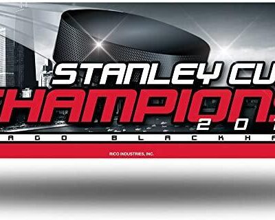 NHL Chicago Blackhawks 2013 Stanley Cup Champions High Resolution Metal Street Sign
