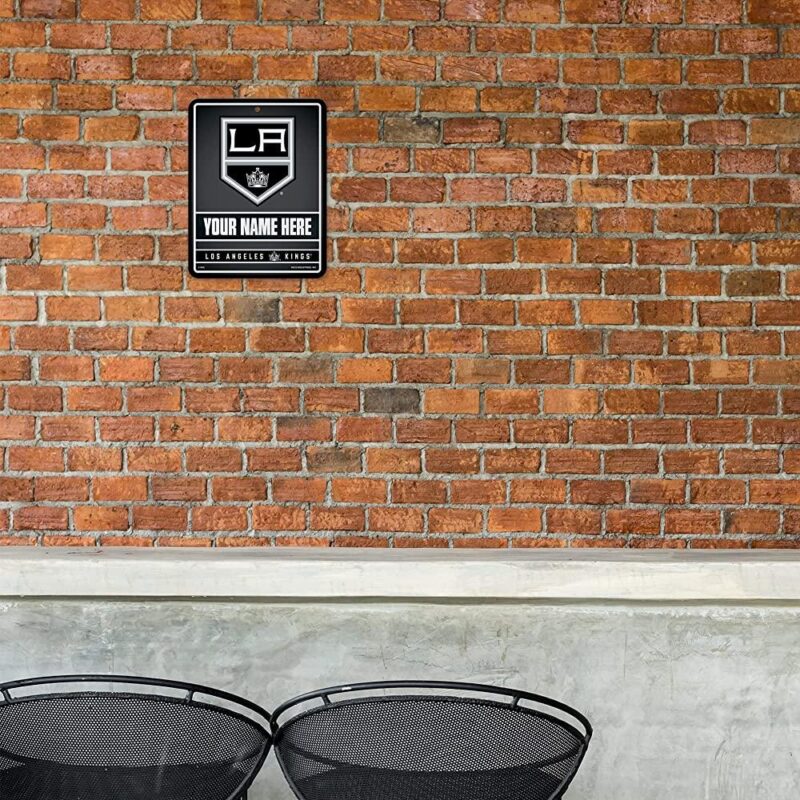 NHL Los Angeles Kings Personalized Custom Metal Parking Sign Wall Decor Indoor Ourdoor 1