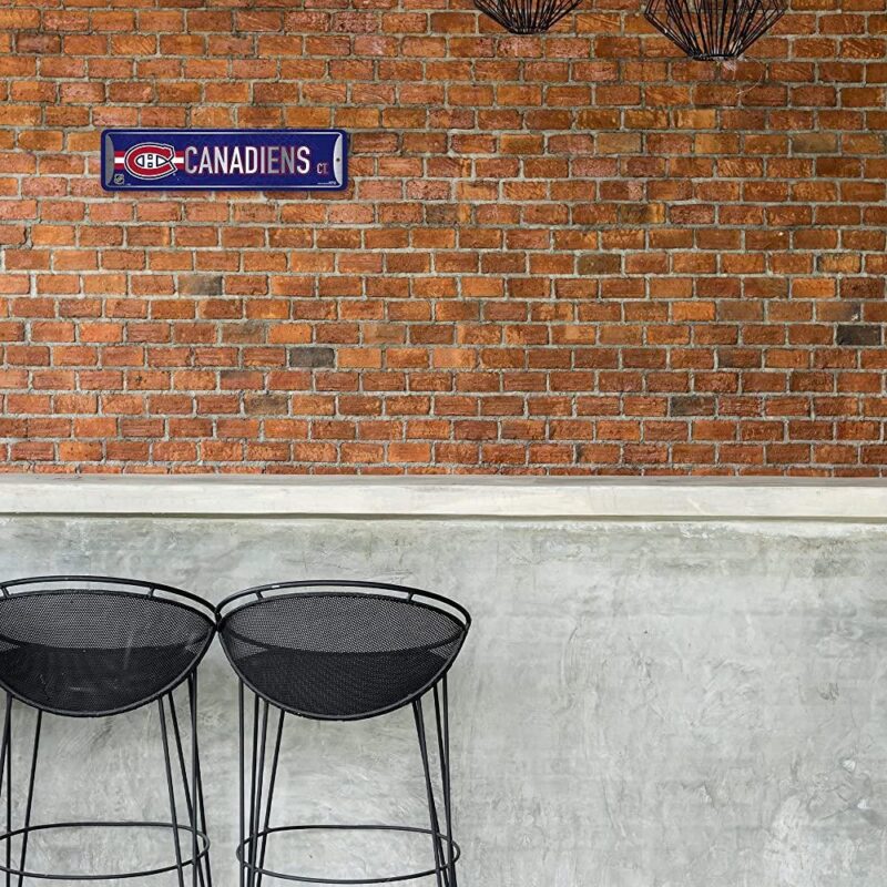 NHL Montreal Canadiens Home Decor Metal Street Sign 1