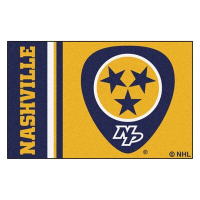 NHL - Nashville Predators Starter Mat - Doormat - Welcome Mat 1 NHL Nashville Predators Starter Mat Doormat Welcome Mat 1 1