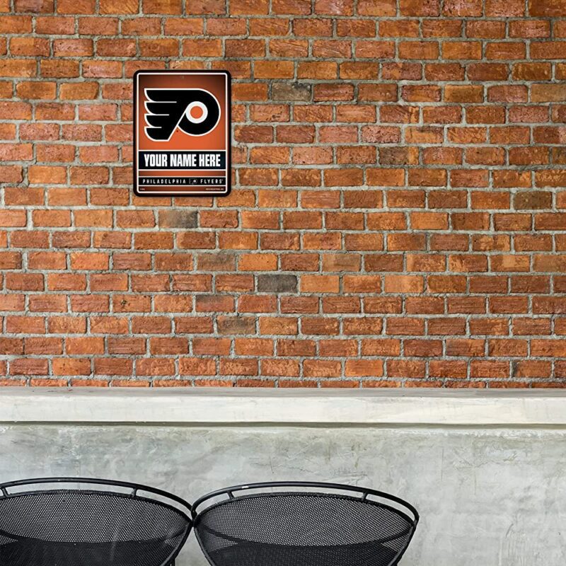 NHL Philadelphia Flyers Personalized Custom Metal Parking Sign Wall Decor Indoor Ourdoor 1