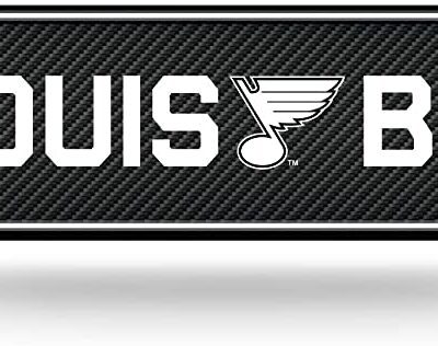 NHL St. Louis Blues - Carbon Metal Street Sign Decor