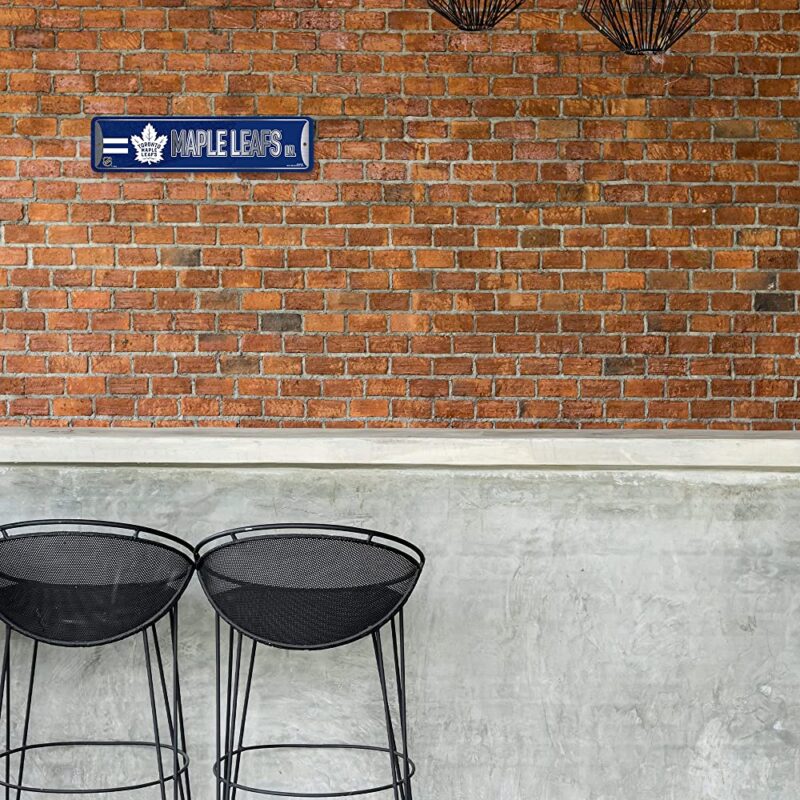 NHL Toronto Maple Leafs Home Decor Metal Street Sign 1