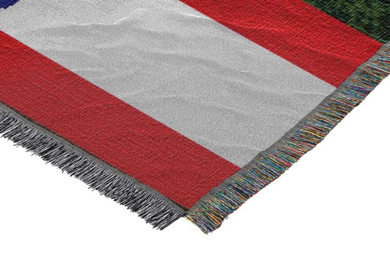 New England Patriots NFL Vintage Woven Tapestry Throw Blanket 1