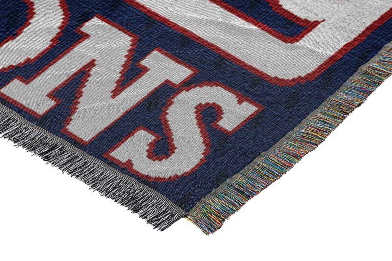 New York Giants NFL Commemorative Woven Tapestry Throw Blanket 1