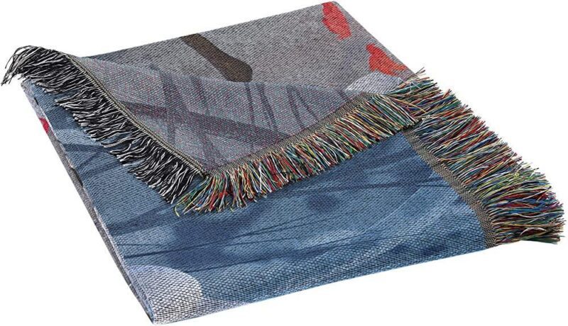 Northwest Frozen 2 In The Leaves Woven Tapestry Throw Blanket 1