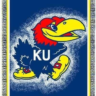 Northwest Kansas Jayhawks NCAA Triple Woven Throw Blanket 3