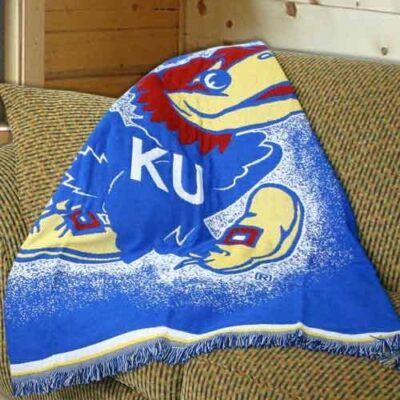 Northwest Kansas Jayhawks NCAA Triple Woven Throw Blanket