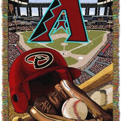 Northwest MLB Arizona Diamondbacks Woven Tapestry Throw Blanket