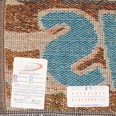 Northwest MLB Detroit Tigers Woven Tapestry Throw Blanket Commemorative 2