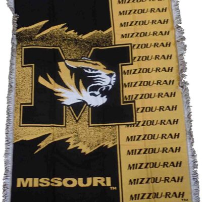 Northwest Missouri Tigers NCAA Triple Woven Throw Blanket