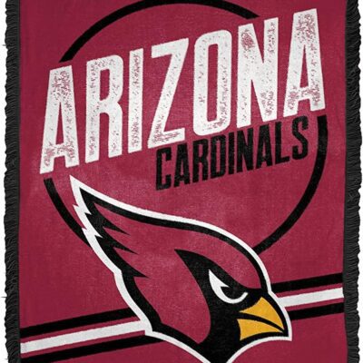 Northwest NFL Arizona Cardinals Woven Jacquard Throw Blanket