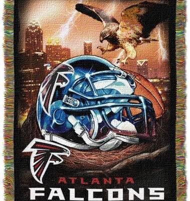 Northwest NFL Atlanta Falcons Woven Tapestry Throw Blanket