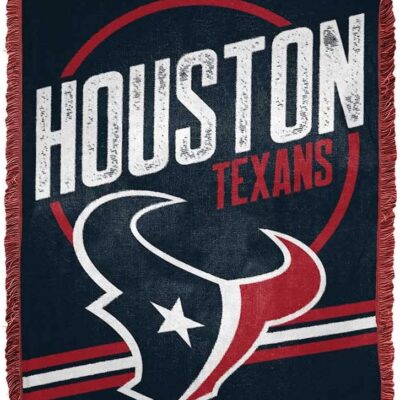 Northwest NFL Houston Texans Woven Jacquard Throw Blanket