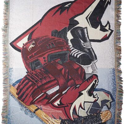 Northwest NHL Arizona Coyotes Woven Tapestry Throw Blanket