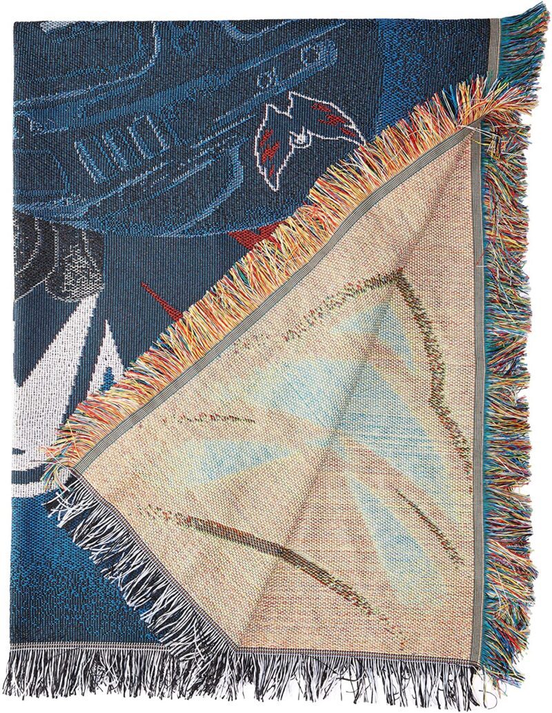 Northwest NHL Washington Capitals Woven Tapestry Throw Blanket 1