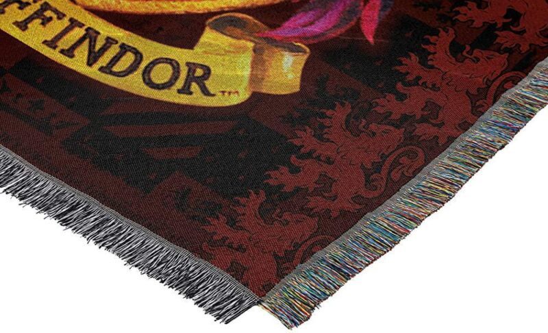 Northwest Woven Tapestry Throw Blanket Gryffindor Shield 2
