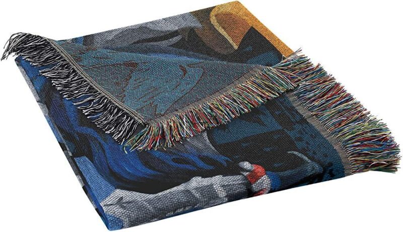 Northwest Woven Tapestry Throw Blanket Ravenclaw Crest 1