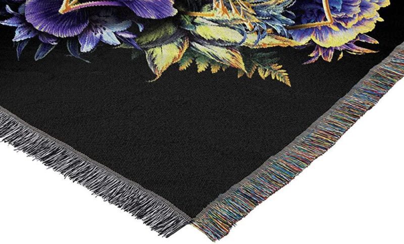 Northwest Woven Tapestry Throw Blanket School Foliage 1