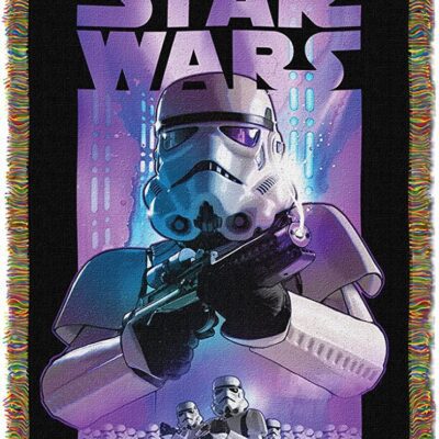 Northwest Woven Tapestry Throw Blanket Storm Ahead