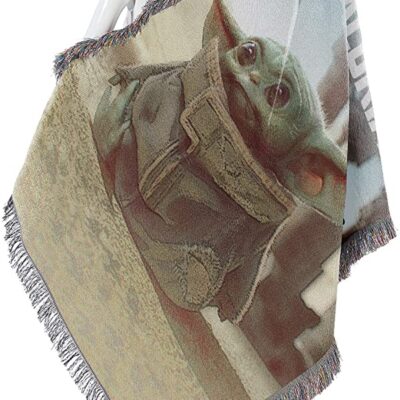 Northwest Woven Tapestry Throw Blanket The Mandalorian The Child 3 Northwest Woven Tapestry Throw Blanket The Mandalorian The Child 3
