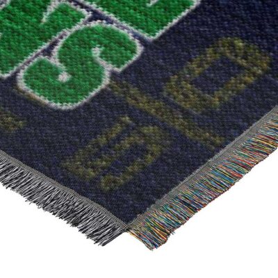 Notre Dame Fighting Irish Commemorative Woven Tapestry Throw Blanket 2