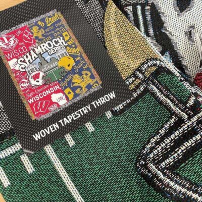 Shamrock Series 2021 Engage Woven Tapestry Throw Blanket 1