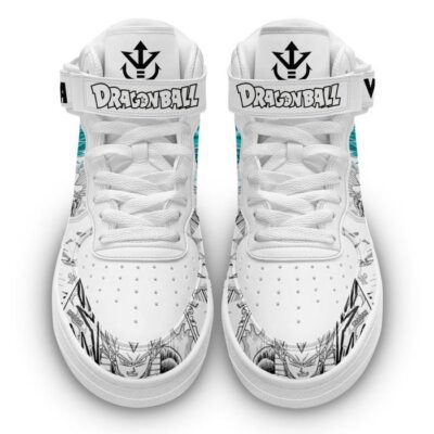 Vegeta Blue Sneakers Air Mid Custom Dragon Ball Anime Shoes Mix Manga 1
