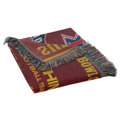 Washington Football Team NFL Commemorative Woven Tapestry Throw Blanket 2