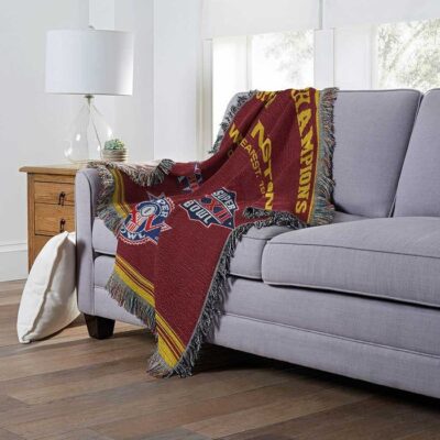 Washington Football Team NFL Commemorative Woven Tapestry Throw Blanket 4