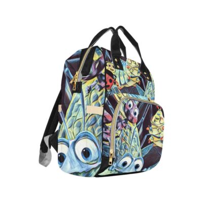 A Bug's Life Diaper Bag Backpack Multifunctional Backpack 2 A Bugs Life Diaper Bag Backpack Multifunctional Backpack 2