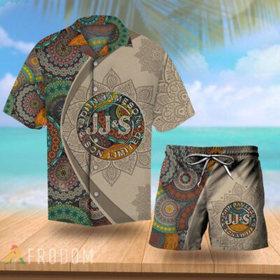 Aloha Mandala Jameson Hawaiian Shirt And Shorts Set