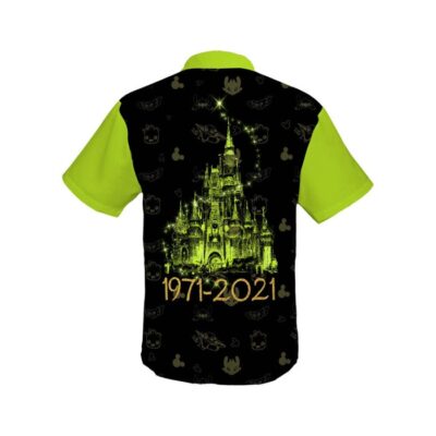 Baby Yoda & Friends 50th Anniversary Glitter Castle Disney Hawaiian Summer Vacation Button Down Shirt Shorts Set Unisex Outfits 3 Baby Yoda Friends 50th Anniversary Glitter Castle Disney Hawaiian Summer Vacation Button Down Shirt Shorts Set Unisex Outfits 3