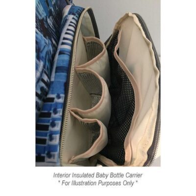Bluey Dogs Diaper Bag Backpack Multifunctional Backpack 6 Biracial Multi Racial Pretty Eyes Baby Girl Fairy Princess Rainbow Coral Diaper Bag Backpack 7