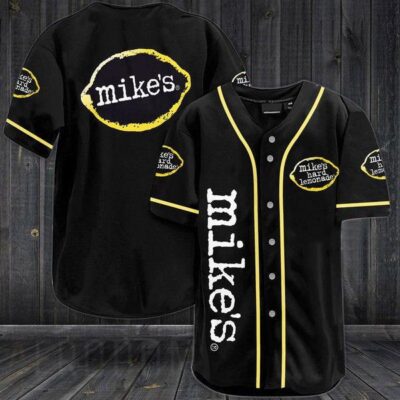 Black Mike's Hard Lemonade Baseball Jersey