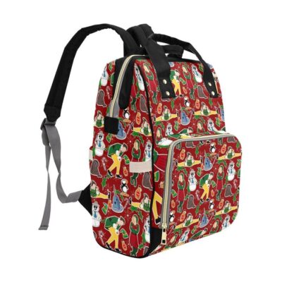 Buddy the Elf and Friends Diaper Backpack Multifunctional Backpack 3 Buddy the Elf and Friends Diaper Backpack Multifunctional Backpack 3