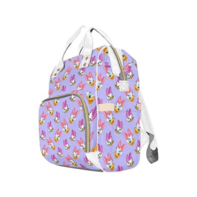 Daisy Duck Diaper Bag Backpack Multifunctional Backpack 2 Daisy Duck Diaper Bag Backpack Multifunctional Backpack 2