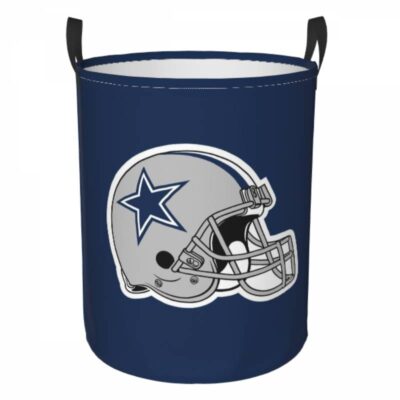 Dallas Cowboys Hamper Bag Laundry Basket For Laundry Room Or Bathroom LD018