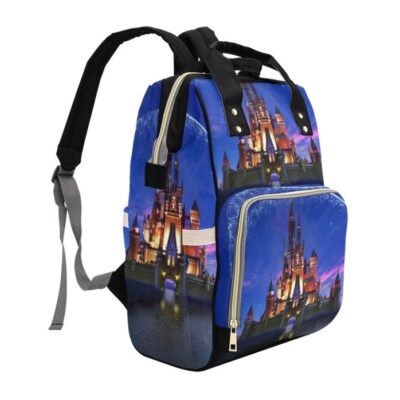 Disney Castle Diaper Bag Backpack Multifunctional Backpack 2 Disney Castle Diaper Bag Backpack Multifunctional Backpack 2