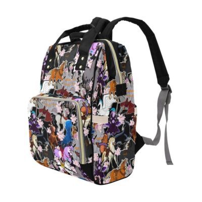 Disney Horses Diaper Bag Backpack Multifunctional Backpack 2 Disney Horses Diaper Bag Backpack Multifunctional Backpack 2